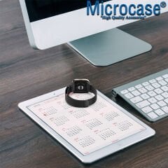 Microcase Huawei Band 8 Metal Mıknatıslı Kordon Kayış - KY78