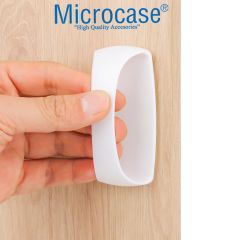 Microcase Plastik Yapışkanlı Sürgülü Pencere Çekmece Kapı Kolu Tutacağı-AL4834 2 Adet