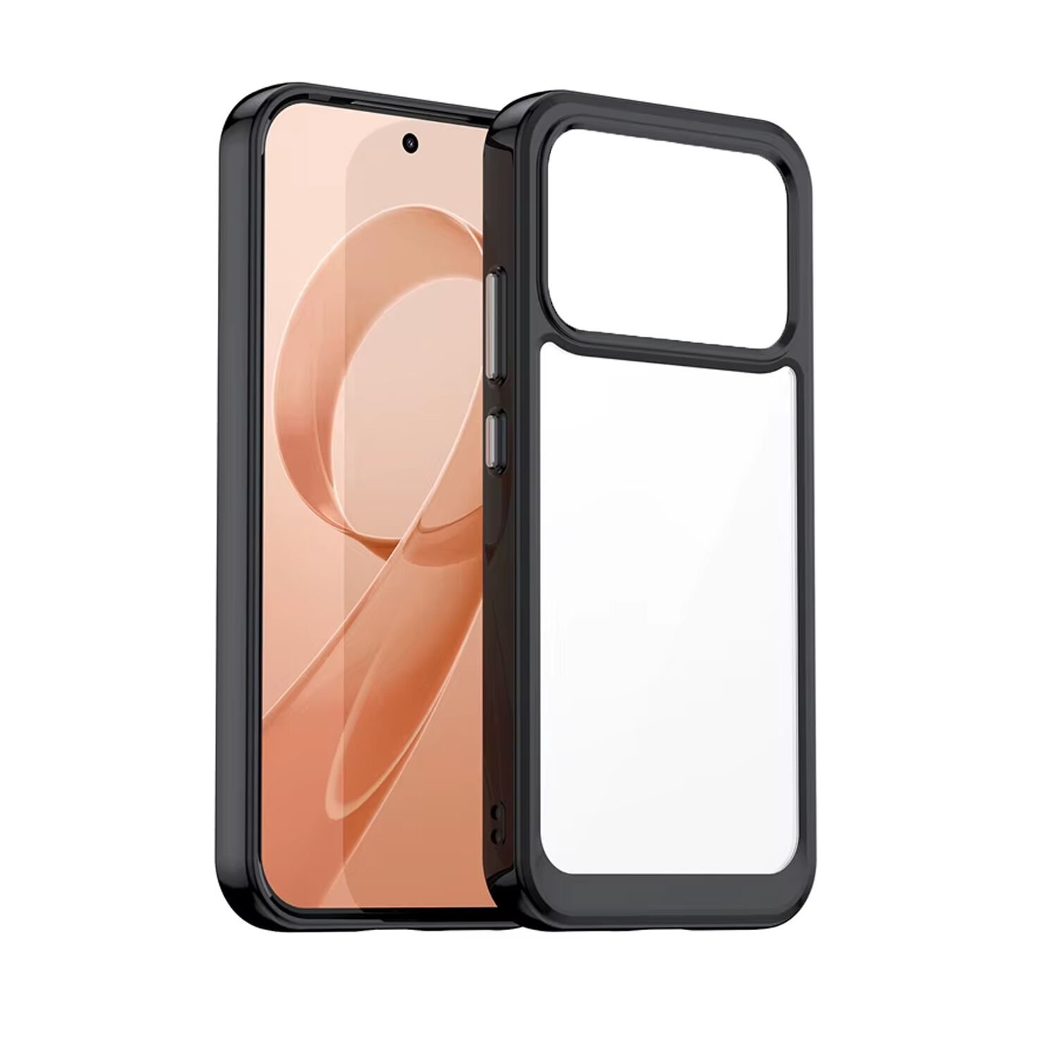 Microcase Xiaomi Poco F8 Pro / Redmi K90 Shield Serisi Darbeye Dayanıklı Yarı Esnek Plastik Tpu Kılıf - AL8100