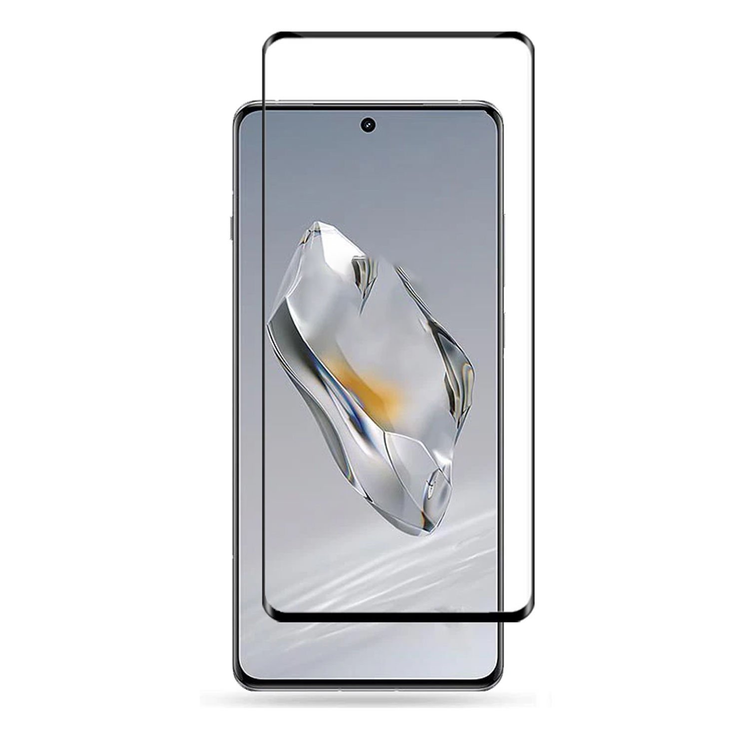 OnePlus 12 5G 3D Curved Tam Kaplayan Kavisli Tempered Cam Ekran Koruyucu - AL3282