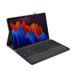Microcase Samsung Galaxy Tab S7 FE SM-T733 12.4 inch Bluetooth Klavyeli Standlı Kılıf - BKK1