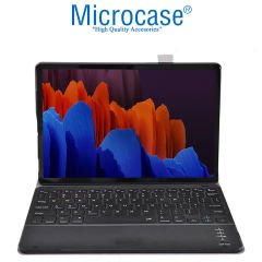 Microcase Samsung Galaxy Tab S7 FE SM-T733 12.4 inch Bluetooth Klavyeli Standlı Kılıf - BKK1