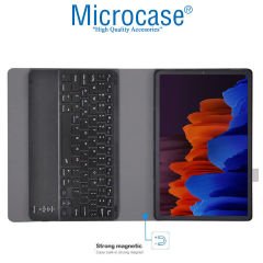 Microcase Samsung Galaxy Tab S7 FE SM-T733 12.4 inch Bluetooth Klavyeli Standlı Kılıf - BKK1