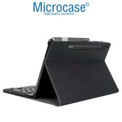Microcase Samsung Galaxy Tab S7 FE SM-T733 12.4 inch Bluetooth Klavyeli Standlı Kılıf - BKK1