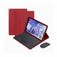 Microcase Honor Pad 10 12.1 inch Tablet Uyumlu Bluetooth Touchpad Klavye+Bluetooth Mouse+Standlı Kılıf-BKK7