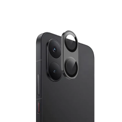 Microcase POCO X8 Pro Max 5G İle Uyumlu Kamera Lens Koruma Halkası - Kapalı Tasarım -Siyah AL3401