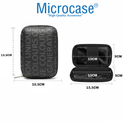 Microcase Harddisk Usb Bellek Hafıza Kartı Vb Taşıma Çantası 2.5 Inch AL5426