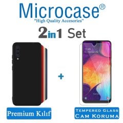 Samsung Galaxy A50 Premium Matte Silikon Kılıf + CAM (SEÇİN)