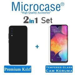 Samsung Galaxy A50 Premium Matte Silikon Kılıf + CAM (SEÇİN)