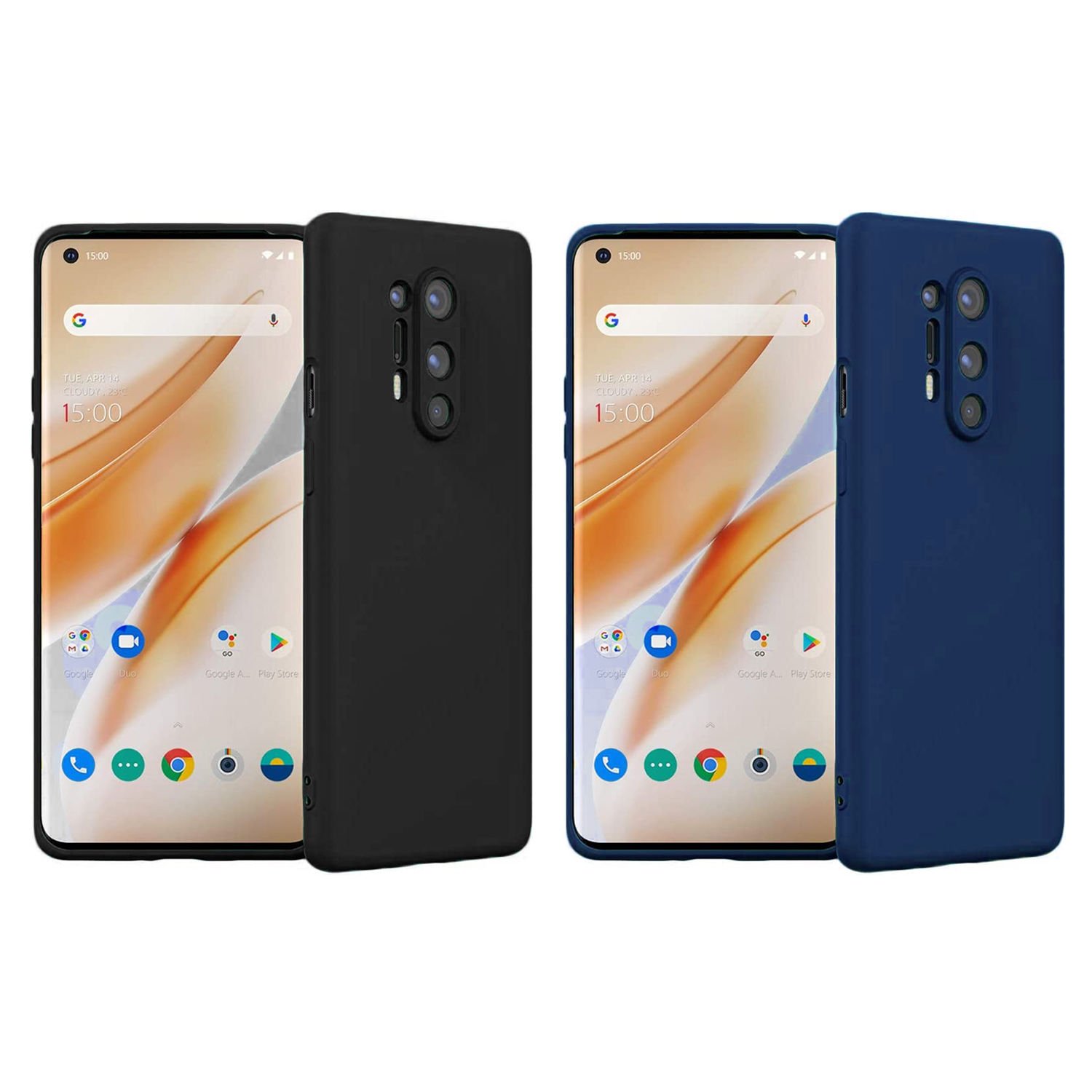Microcase OnePlus 8 Pro CamPRO Serisi Kamera Korumalı Silikon Kılıf -AL3427