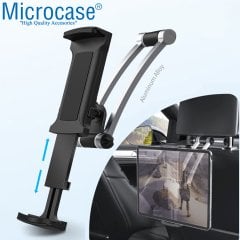 Microcase Araç İçi Koltuk Arkası Tablet Telefon Tutucu Siyah - AL2906