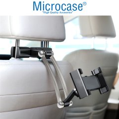 Microcase Araç İçi Koltuk Arkası Tablet Telefon Tutucu Siyah - AL2906
