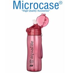Microcase 750 ML İpli ve Pipetli Sporcu Suluğu-AL3726 Bordo