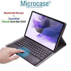 Microcase Samsung Galaxy Tab S7 FE SM-T733 12.4 inch Bluetooth Touchpad Klavye + Standlı Kılıf - BKK2