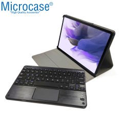Microcase Samsung Galaxy Tab S7 FE SM-T733 12.4 inch Bluetooth Touchpad Klavye + Standlı Kılıf - BKK2