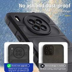 Microcase Huawei Nova 8i Miami Serisi Darbeye Dayanıklı Silikon Kılıf - Açık Mavi