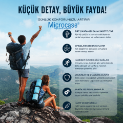 Microcase Sırt Çantası için Ayarlanabilir Uzunluklu Tactical Kemer Düşme Kayma Engelleyici AL5597
