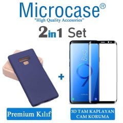 Microcase Samsung Galaxy Note 9 Premium Silikon Kılıf + 3D Cam K.