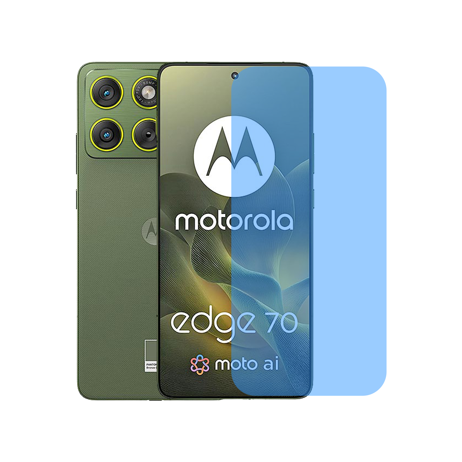 Microcase Motorola Edge 70 Esnek Ekran Koruma Filmi-AL3272