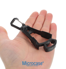 Microcase Taktik Askı Klipsi Dağcılık ve Kamp Karabinasi Pantolon Kemeri ve Sırt Çantası İçin Çok Amaçlı Tutucu Kanca 1 Adet - AL5882