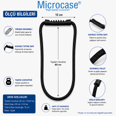 Microcase Çok Amaçlı Kablo Boru Hortum Sarmal Tutucu Askılık 2li SET AL5601