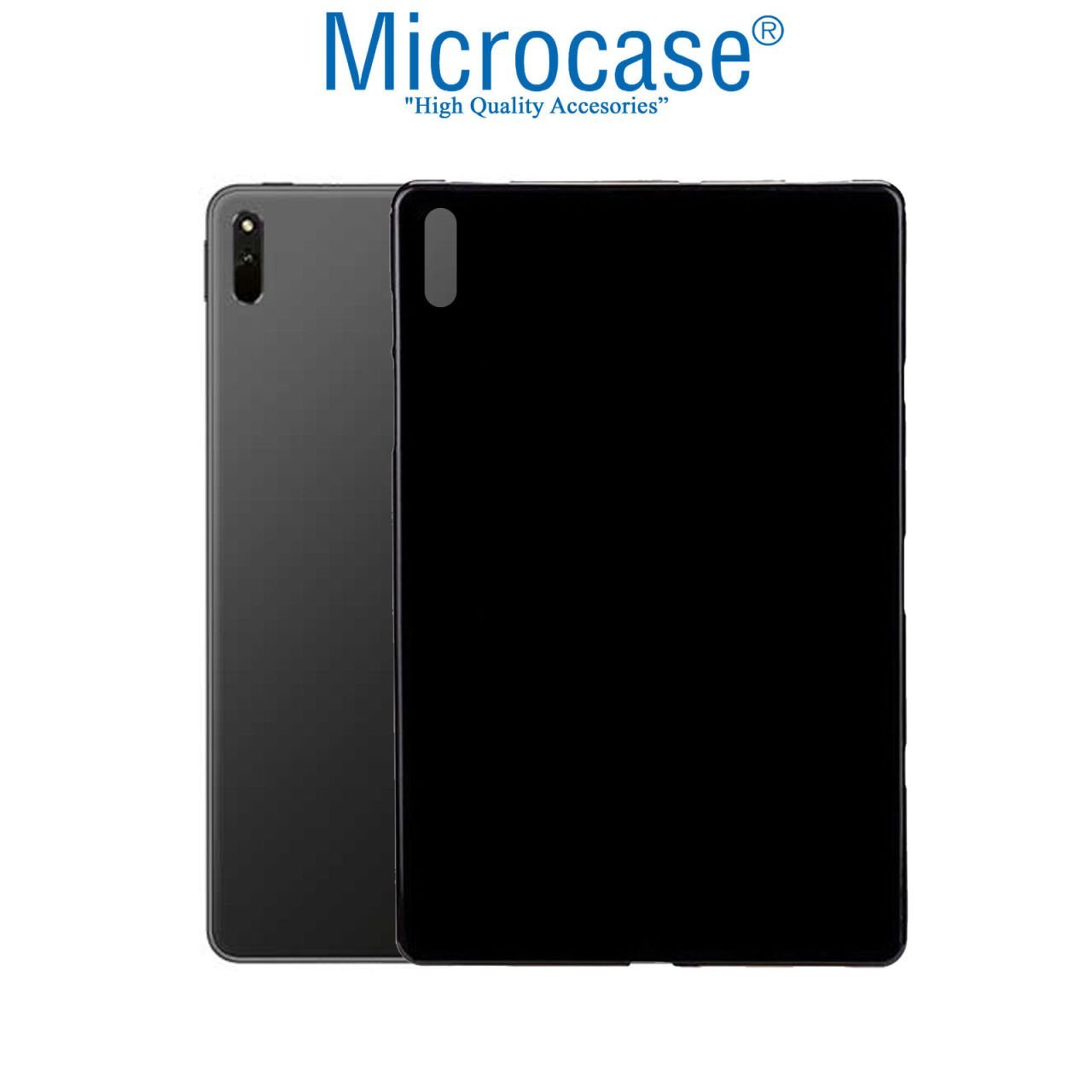 Microcase Huawei MatePad 11 (2021) Tablet Silikon Kılıf - Siyah