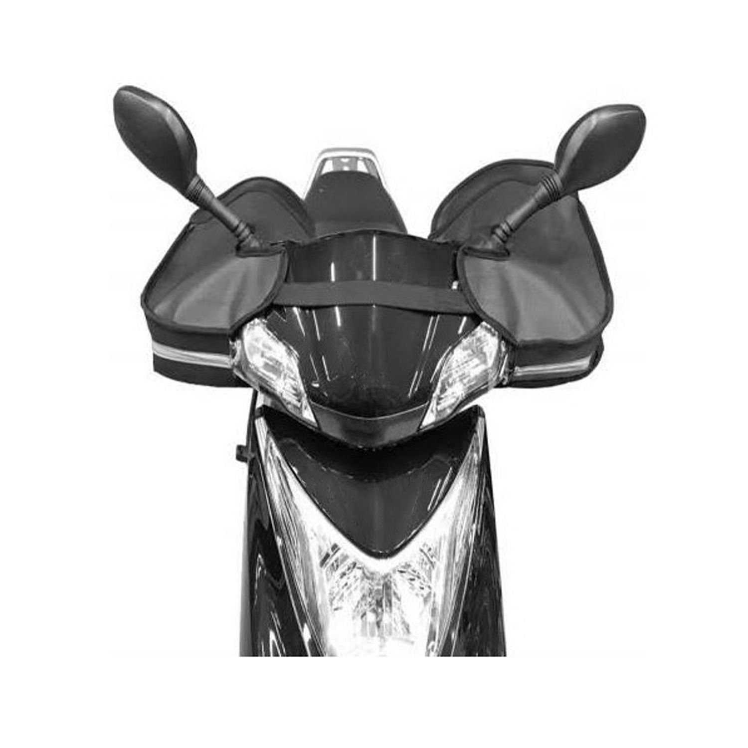 Microcase Su Geçirmez Motosiklet Rüzgar Koruyucu Elcik Reflektörlü El Koruyucu Kılıf - AL3227