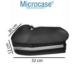 Microcase Su Geçirmez Motosiklet Rüzgar Koruyucu Elcik Reflektörlü El Koruyucu Kılıf - AL3227