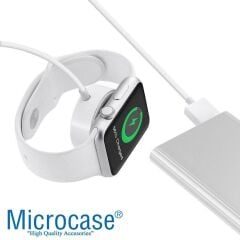Microcase HUAWEI WATCH GT Runner 2 İçin USB Manyetik Şarj Cihazı Beyaz - AL3433