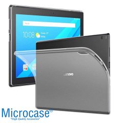 Microcase Lenovo Tab 4 10 Tablet Silikon Soft Kılıf + Nano Glass