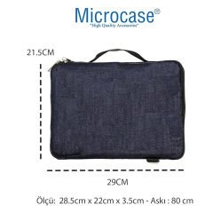 Microcase Casper VIA S40 10.4 inch FHD Kot Tablet Çanta+Türkçe Bt Klavye+Mouse+Tablet Standı-AL8129