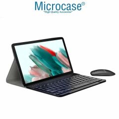 Microcase Xiaomi Redmi Pad 2 Tablet için Bluetooth Klavye ve Mouse + Kılıf BKK6