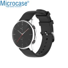 Microcase Amazfit GTR 2 47 mm - GTR 2e 47 mm Önü Kapalı Tasarım Yumuşak Silikon Kılıf (SEÇENEKLİ)