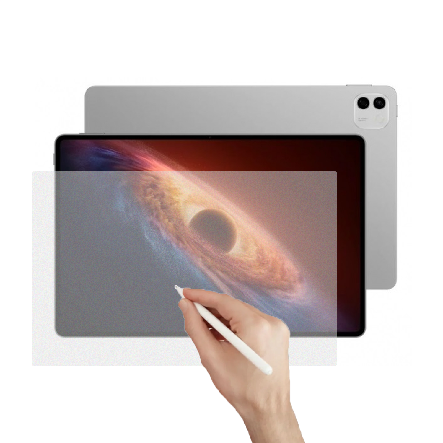 Microcase HONOR MagicPad 4 12.3 inch Tablet Paper Like Pencil Destekli Kağıt Hissi Veren Mat Ekran Koruyucu - AL3289