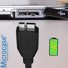 Microcase USB 3.0 Harici HDD Hard Disk Kablosu 60 cm Siyah AL2825