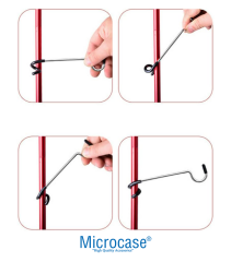 Microcase Kamp Ve Outdoor Çok Amaçlı Lamba Askısı Pratik Fener Askı Aparatı Kancası 3 Adet - AL5878