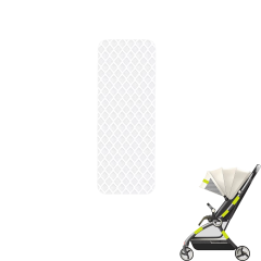 Microcase 10in1 Bebek Arabası Bisiklet Scooter Elbise için Güvenlik Emniyet Amaçlı Fosforlu Sticker Etiket Seti - AL4999