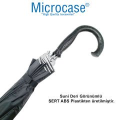 Microcase Unisex Otomatik 16 Telli Rüzgara Dayanıklı Su Geçirmez  Baston Şemsiye AL4664