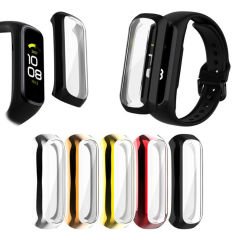 Microcase Samsung Galaxy Watch Fit 2 R220 Ekran Korumalı Sert Rubber Kılıf - AL3173