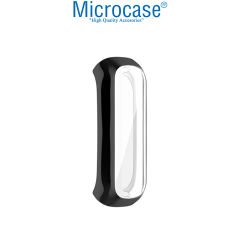 Microcase Samsung Galaxy Watch Fit 2 R220 Ekran Korumalı Sert Rubber Kılıf - AL3173