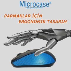 Microcase 2.4Ghz  800/1200/1600  DPI  Ayarlı Wireless  Kablosuz  Mouse -AL4622 YK-232