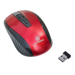 Microcase 2.4Ghz  800/1200/1600  DPI  Ayarlı Wireless  Kablosuz  Mouse -AL4625 YK-236 Kırmızı