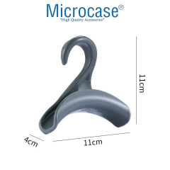 Microcase Sert ABS Plastik Portatif Mini Dolap İçi Çanta Askısı 2 Adet - AL5016