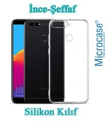 Huawei Y7 Pro 2018 İnce 0.2 mm Silikon Kılıf + CAM (SEÇİN)