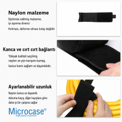 Microcase Ayarlanabilir Yumuşak El Tutma Pad'li Çok Amaçlı Kablo Hortum vb Askılık AL5617