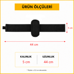Microcase Ayarlanabilir Yumuşak El Tutma Pad'li Çok Amaçlı Kablo Hortum vb Askılık AL5617
