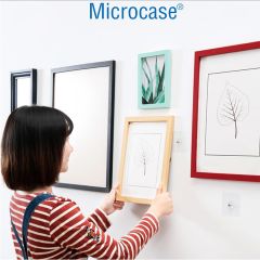 Microcase Güçlü Plastik  Yapışkanlı  Hanger Vidasız Eşya Ürün  Taşıma Askılık 2 Adet -Şeffaf AL4344