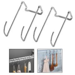 Microcase Paslanmaz Çelik Metal Banyo Duşakabin Mutfak vb Alanlar için Askılık L Model - AL4839  2 Adet