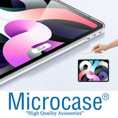 Microcase iPad Air 4 10.9 2020 Kablosuz Şarj Uyumlu Silikon Tpu Soft Kılıf - Şeffaf