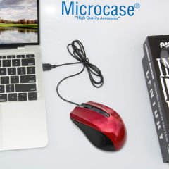 Microcase 1600  DPI  USB Kablolu   Optik   Mouse-AL4621 YK4512